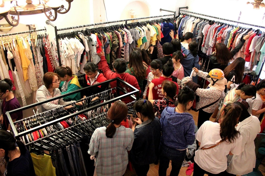 Nguồn hàng quần áo Quảng Châu giá sỉ