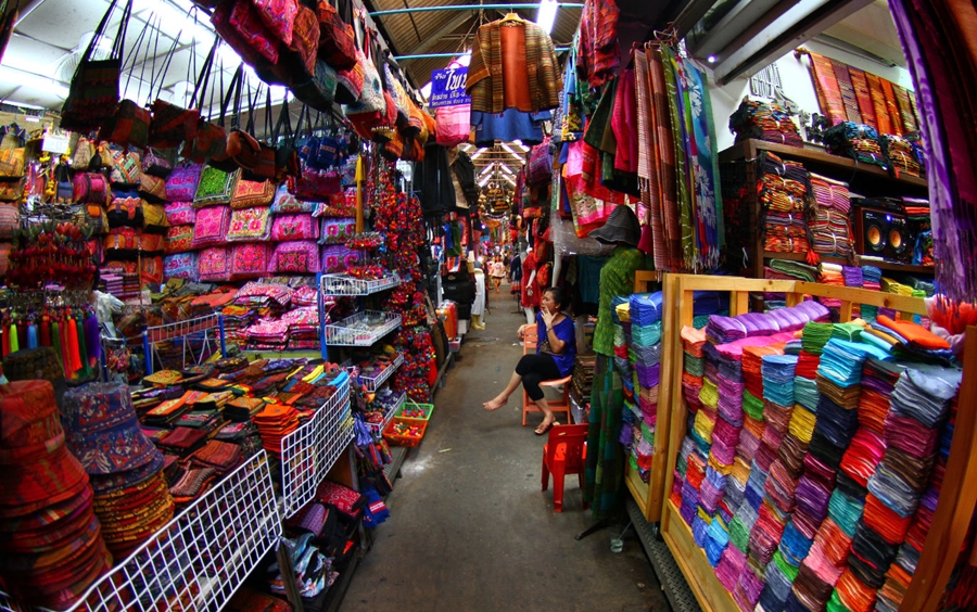 Các chợ và trung tâm mua sắm lớn tại Thái Lan 