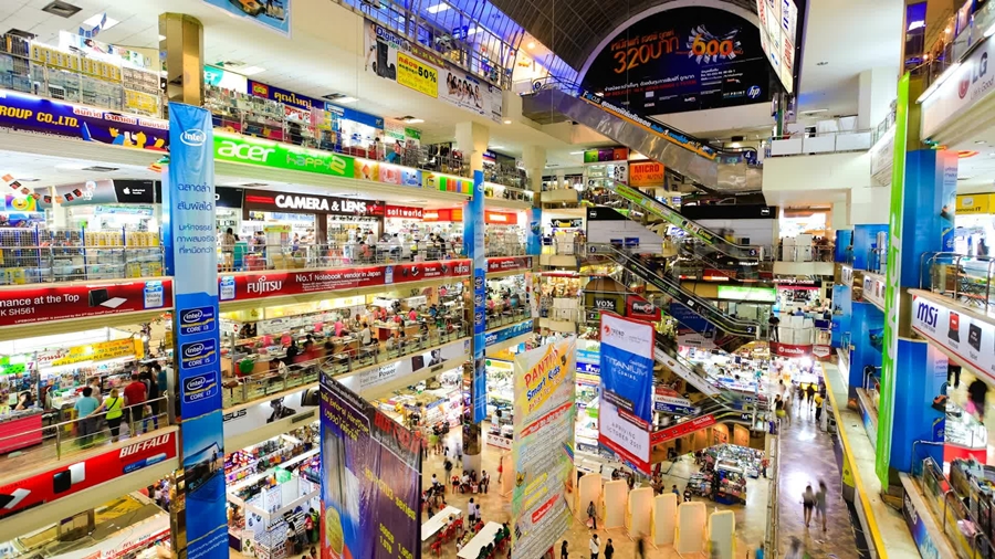 Các chợ và trung tâm mua sắm khi đi đánh hàng Thái Lan 