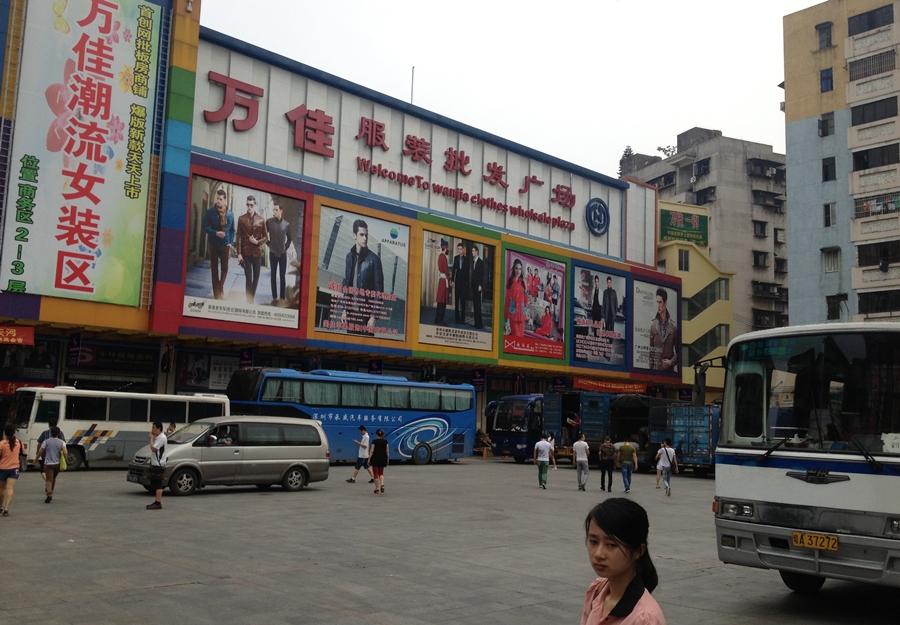 Các khu chợ Quảng Châu nên đi đánh hàng quần áo Quảng Châu