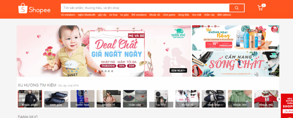 Nguồn hàng thời trang phổ biến nhất