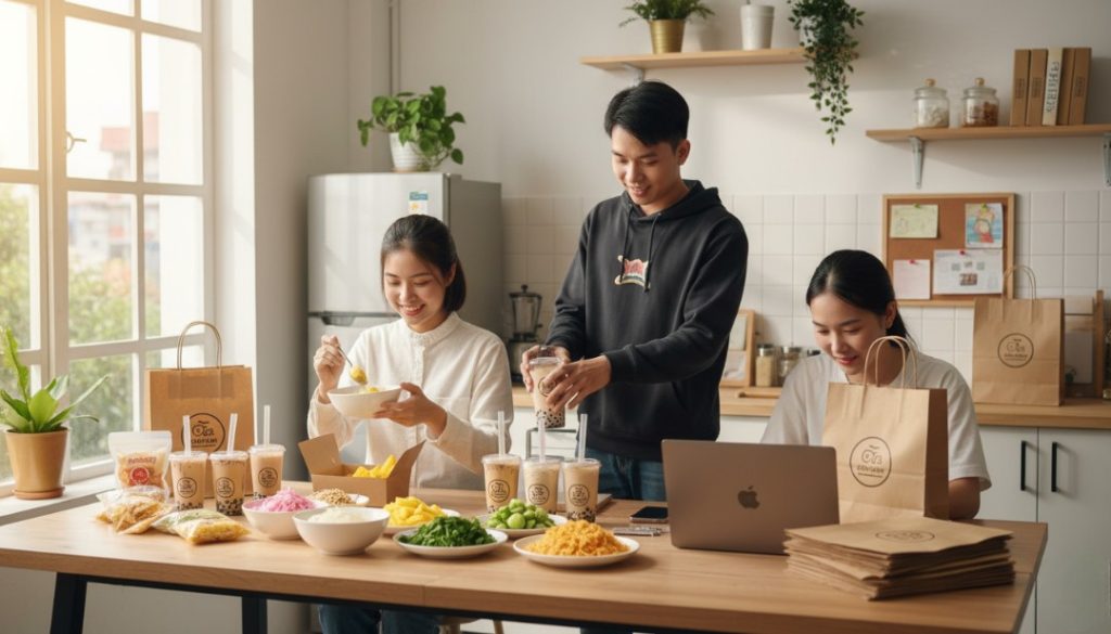 Khởi nghiệp với đồ ăn vặt online – hướng đi sáng tạo và đầy tiềm năng từ thói quen tiêu dùng năng động của giới trẻ Việt.
