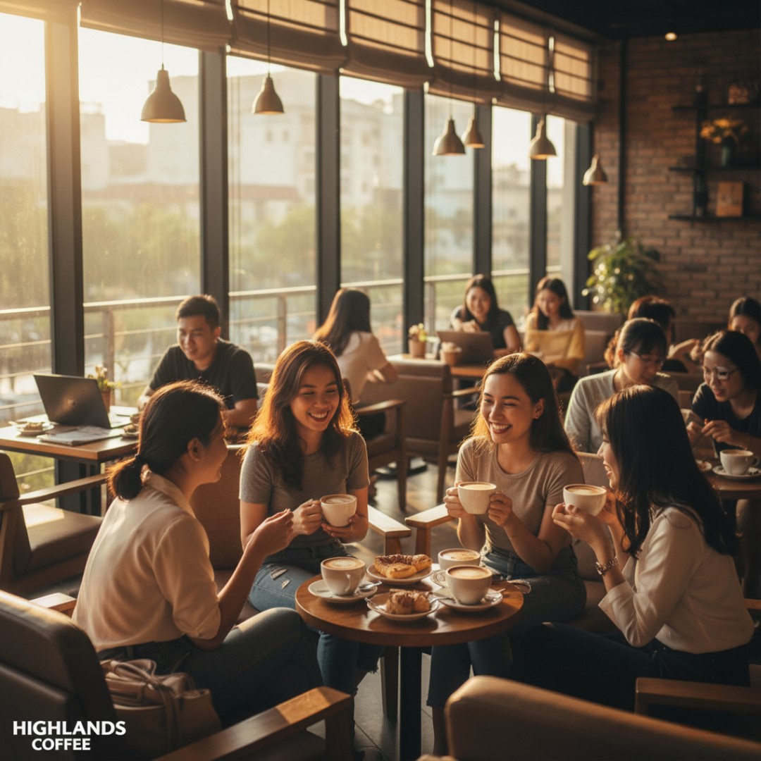 Highlands Coffee – Xây dựng trải nghiệm, không chỉ bán cà phê